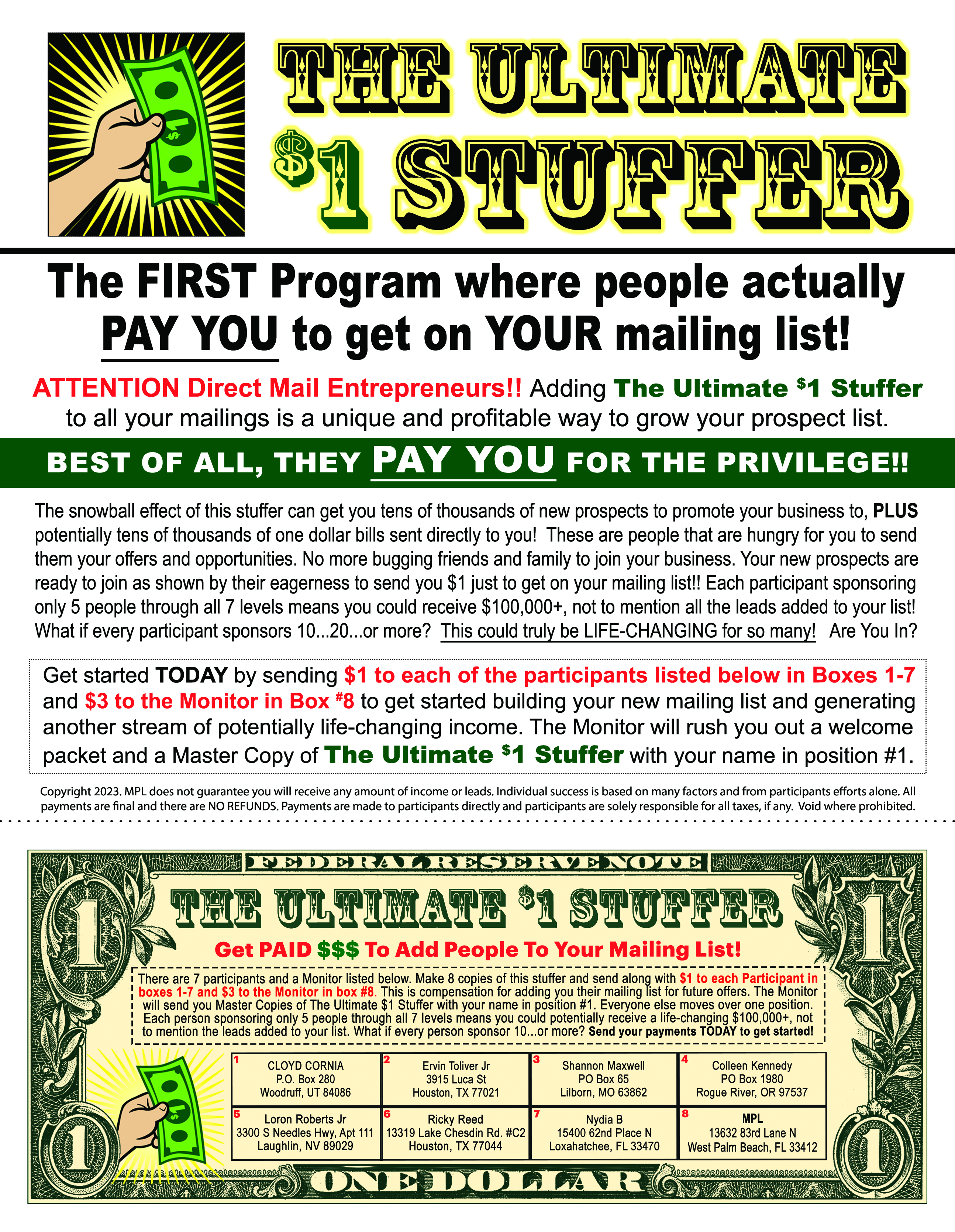 The Ultimate $1 Stuffer